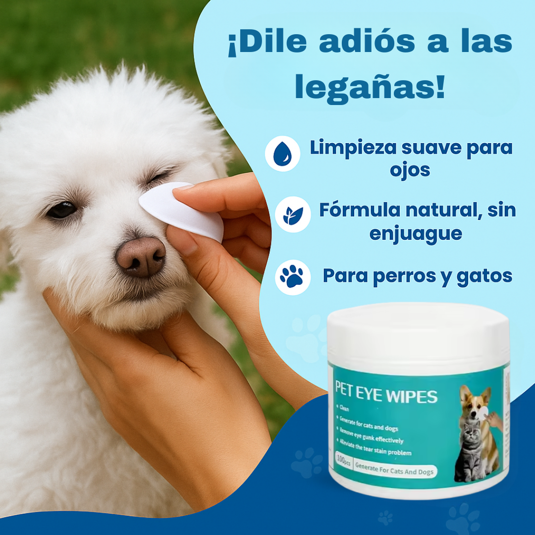Toallitas de Ojos para Mascotas