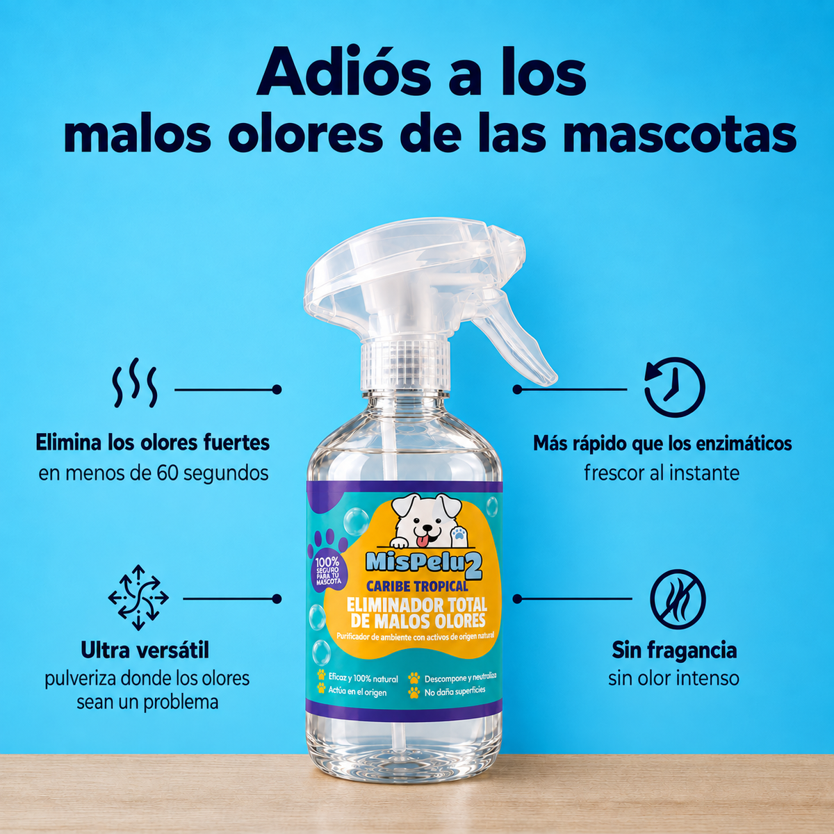 Eliminador Total de Malos Olores